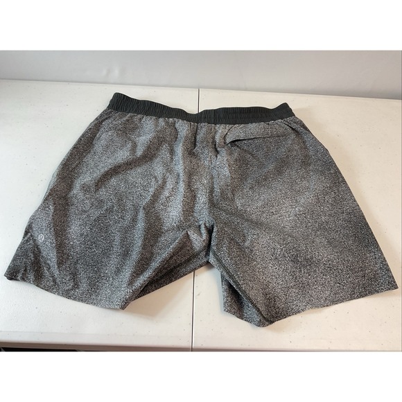 Lululemon T.H.E. Short Men's XL 7"‎ Lined in Gray speckled gym training athletic - Picture 5 of 11